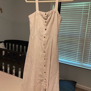 Size small Lulu’s ivory gauze dress